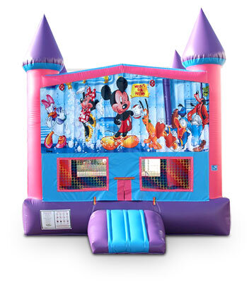 Mickey Mouse themed bounce house inflatable